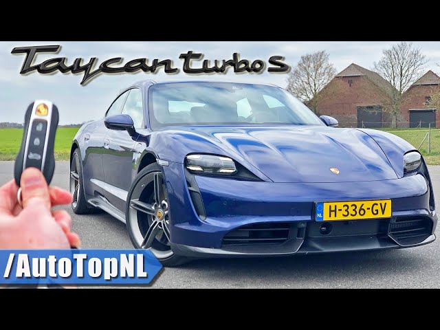 761hp porsche taycan turbo s review on autobahn & road by autotopnl
